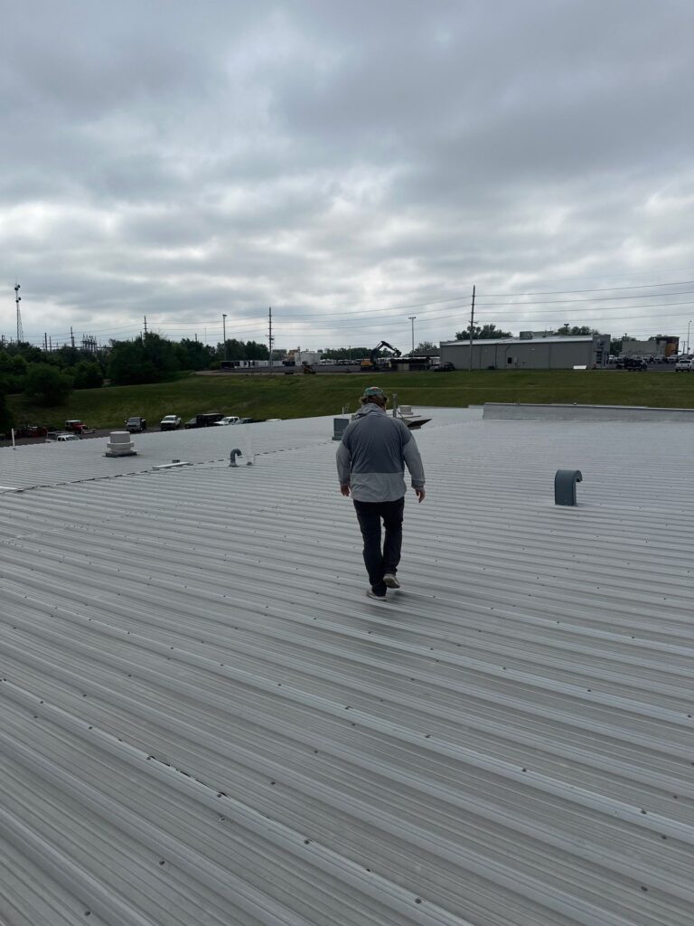 Mitchell Commercial Roof Inspection